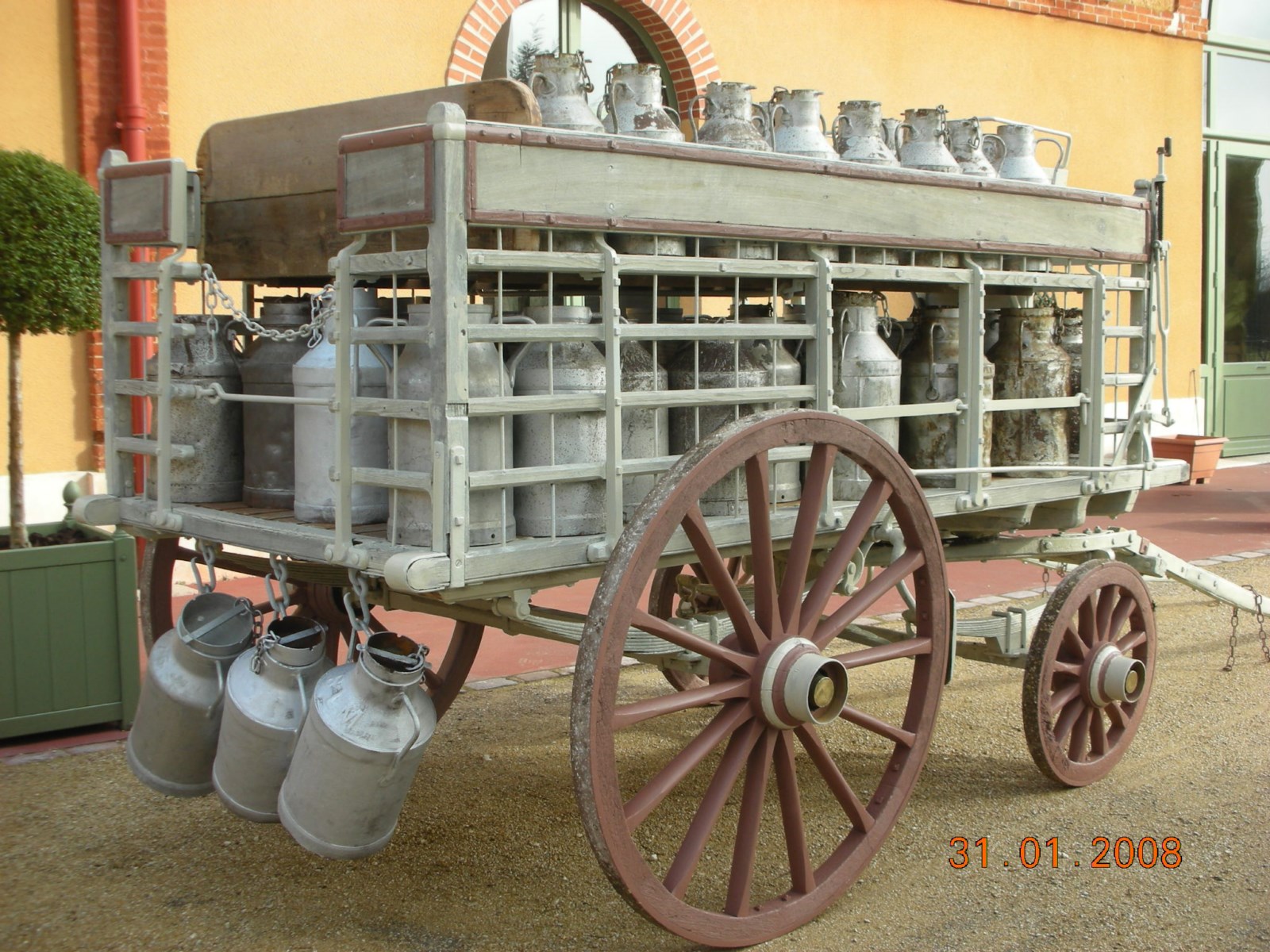 Laitière hippomobile à louer près de Bordeaux